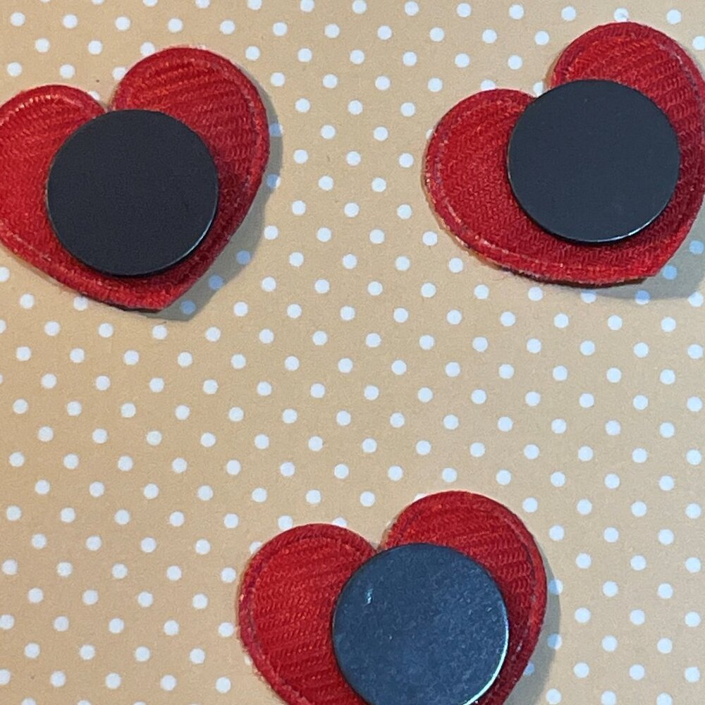 Handmade Heart Magnets - Picture 5 of 5